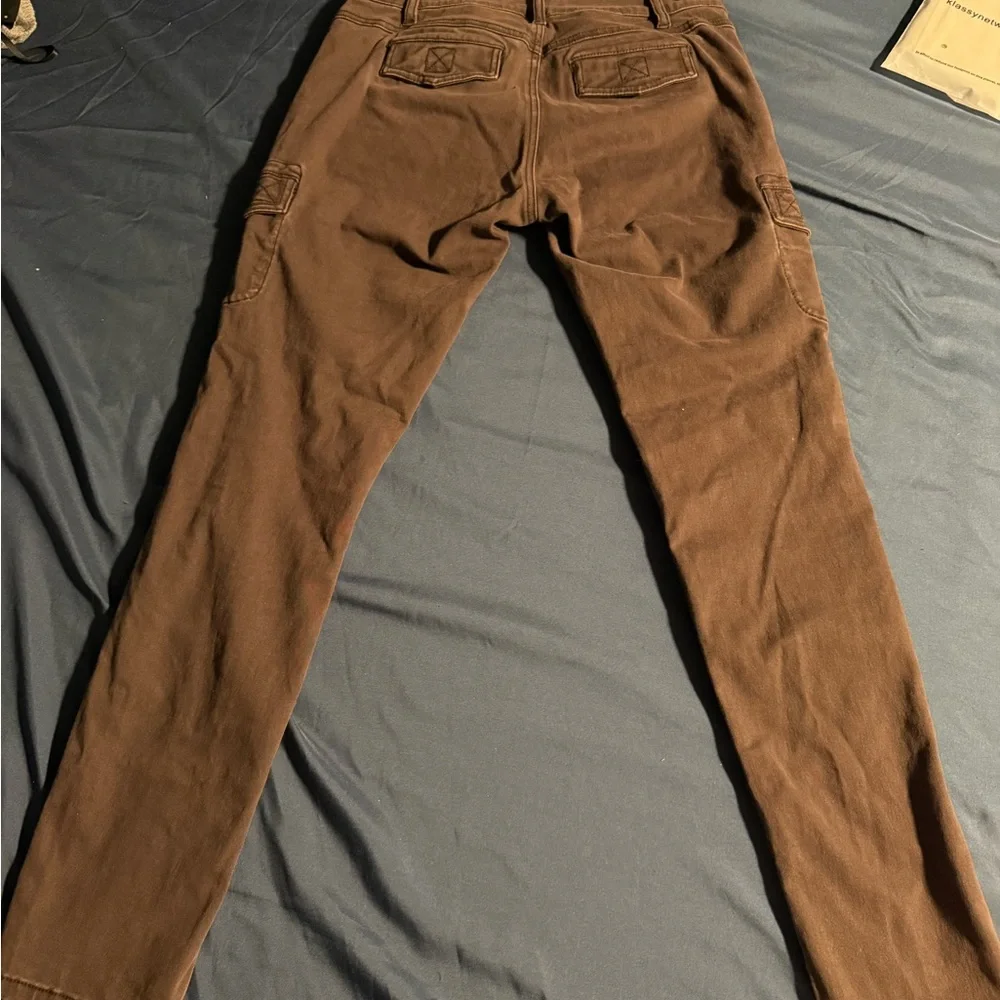 CAbi Women's Brown Cargo Jeans - Picture 2 of 4